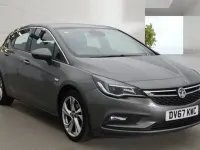 Used Vauxhall Astra SRi 105 HP (77 kW) 2017 Grey Hatchback