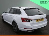 Used Skoda Superb LAURIN & KLEMENT 187 HP (137 kW) 2022 Moon white metallic Estate