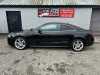 Used Audi A5 S-Line 190 HP (139 kW) 2016 Black Coupe