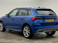 Used Skoda Kamiq SE L Executive 147 HP (108 kW) 2023 Race blue metallic SUV