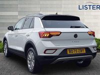 New VW T-Roc Match 2025 Pure white SUV