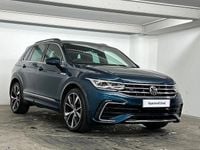 Used VW Tiguan R-line 150 HP (110 kW) 2022 Blue SUV