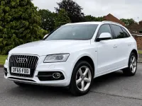 Used Audi Q5 S-Line 190 HP (139 kW) 2015 White SUV