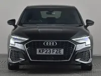Begagnad Audi A3 S-Line 150 HK (110 kW) 2023 Svart Sedan