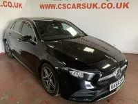 Used Mercedes A180 AMG line 116 HP (85 kW) 2019 Black Hatchback