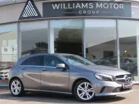 Used Mercedes A200 Premium 136 HP (100 kW) 2017 Grey Hatchback