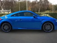 Begagnad Audi TT S-Line 184 HK (135 kW) 2016 Blå Sportkupé