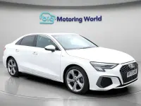 Used Audi A3 S-Line 150 HP (110 kW) 2024 White Sedan