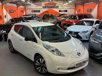 Used Nissan Leaf Tekna 80 kW (109 HP) 2016 White Hatchback