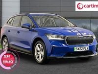 Used Skoda Enyaq iV ecoSuite 131 kW (179 HP) 2022 Blue SUV