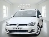 Used VW Golf VII Match 2015 White Estate