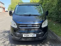 Used Ford Transit Custom Limited 125 HP (91 kW) 2014 Black Van