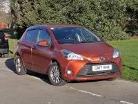 Used Toyota Yaris 2026 Orange Hatchback