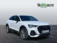 Used Audi Q3 Sportback Black Edition 150 HP (110 kW) 2024 White SUV
