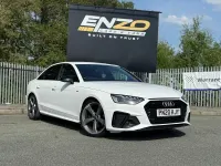 Used Audi A4 Black Edition 150 HP (110 kW) 2020 White Sedan