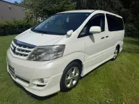 Used Toyota Alphard 159 HP (116 kW) 2007 Black MPV