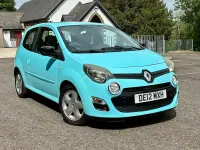 Used Renault Twingo Dynamique 75 HP (55 kW) 2012 Blue Hatchback