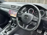 Used Skoda Superb SportLine 150 HP (110 kW) 2018 White Estate