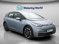 Begagnad VW ID.3 Pure 110 kW (150 HK) 2021 Blå Halvkombi