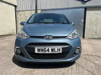 Used Hyundai i10 Premium 87 HP (63 kW) 2015 Blue Hatchback