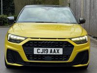 Used Audi A1 Sportback S-Line 150 HP (110 kW) 2019 Yellow Hatchback