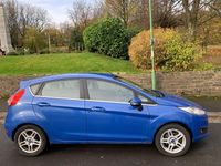 Used Ford Fiesta Zetec 82 HP (60 kW) 2014 Blue Hatchback