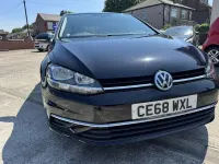 Used VW Golf VII SE 110 HP (80 kW) 2018 Black Hatchback