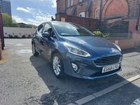 Used Ford Fiesta Titanium 2019 Blue Hatchback