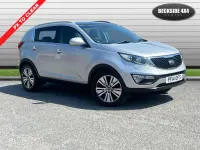 Used Kia Sportage 115 HP (84 kW) 2014 Silver SUV