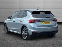 Used Skoda Fabia Monte Carlo 147 HP (108 kW) 2026 Smokey silver metallic black magic pearl effect Hatchback