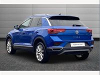 Used VW T-Roc SEL 115 HP (84 kW) 2019 Blue SUV