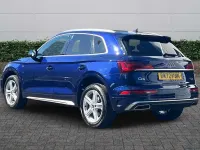 Used Audi Q5 S-Line 204 HP (150 kW) 2023 Blue SUV