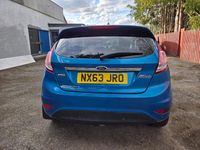 Used Ford Fiesta Titanium X 95 HP (69 kW) 2013 Blue Hatchback