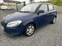 Used Skoda Fabia 60 HP (44 kW) 2013 Blue Hatchback