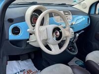 Used Fiat 500C S 85 HP (62 kW) 2010 Blue Cabriolet