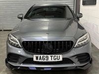 Used Mercedes C300 AMG line 2019 Grey Coupe