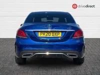 Used Mercedes C220 AMG Line Premium 2020 Blue Sedan