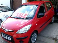 Used Hyundai i10 Classic 2009 Red Hatchback