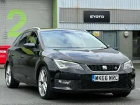Used Seat Leon FR 184 HP (135 kW) 2016 Black Estate