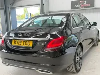 Used Mercedes C200 184 HP (135 kW) 2019 Black Sedan