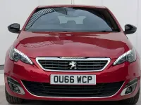 Used Peugeot 308 GT-line 130 HP (95 kW) 2017 Red Hatchback