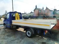 used VW Crafter MERCEDES SPRINTER 314 EURO 6 DROPSIDE WITH HYVA CRANE