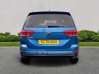 Used VW Touran R-line 150 HP (110 kW) 2020 Blue MPV