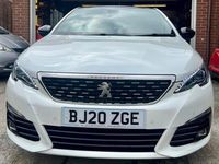 Used Peugeot 308 GT-line 2020 White Hatchback