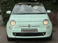Second-hand Fiat 500C Lounge 2015 Smooth mint Cabrio