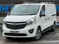 used Vauxhall Vivaro 1.6 L2H1 2900 SPORTIVE CDTI 120 BHP LWB EURO 6 PANEL VAN (3 SEATS)