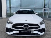 Used Mercedes C300e AMG Line Premium 2024 White Sedan