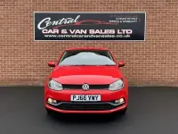 Used VW Polo Match 59 HP (43 kW) 2016 Red Hatchback