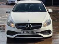 Used Mercedes A200 AMG line 136 HP (100 kW) 2016 White Hatchback
