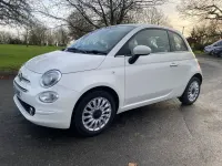 Used Fiat 500 Lounge 69 HP (50 kW) 2020 White Hatchback